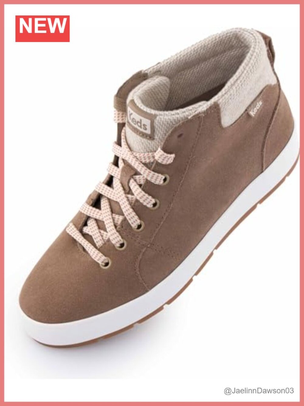 Keds Tahoe Bootie Lace-Up Ankle High Sneaker Boot Suede Leather